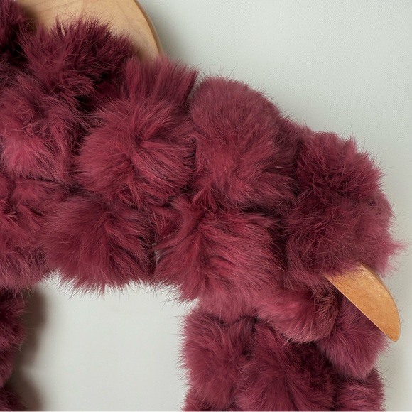 vintage fur bauble scarf - Picture 4 of 5